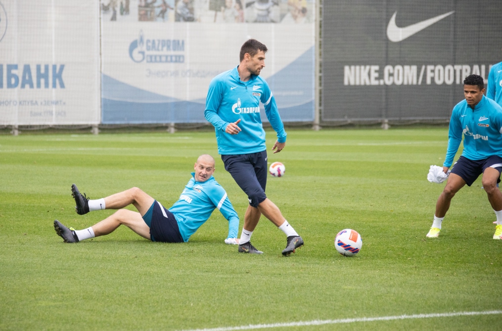 Первая осенняя тренировка «Зенита»