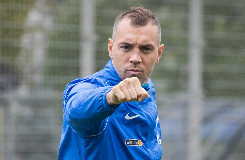 Тренировка «Зенита» перед матчем с «Ахматом»