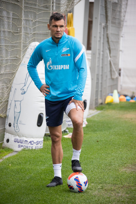 Тренировка «Зенита» перед матчем с «Ахматом»