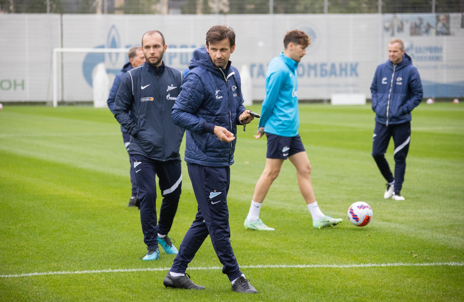 Тренировка «Зенита» перед матчем с «Ахматом»