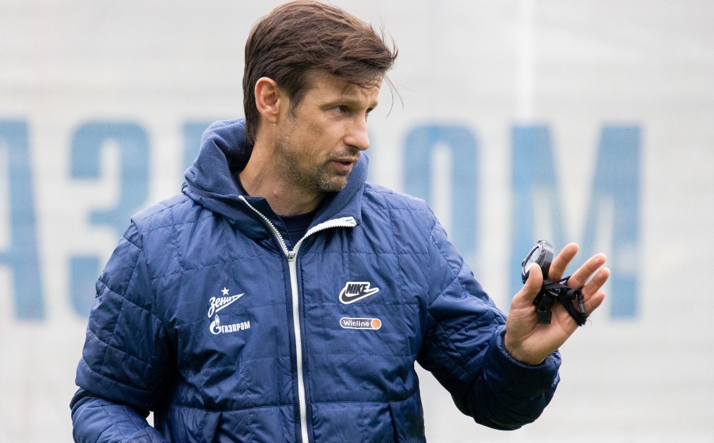 Тренировка «Зенита» перед матчем с «Ахматом»