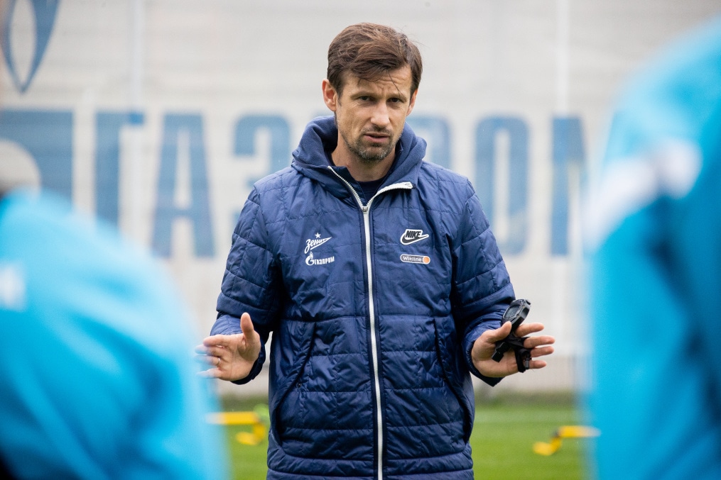 Тренировка «Зенита» перед матчем с «Ахматом»