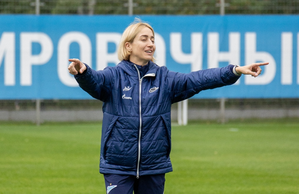 Тренировка «Зенита» перед матчем с «Ахматом»