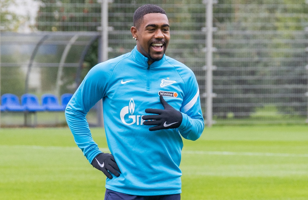 Тренировка «Зенита» перед матчем с «Ахматом»