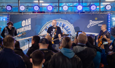 Фан-променад на матче «Зенит» — «Крылья Советов»