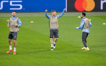 Тренировка «Мальмё» перед матчем с «Зенитом»