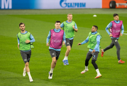 Тренировка «Мальмё» перед матчем с «Зенитом»