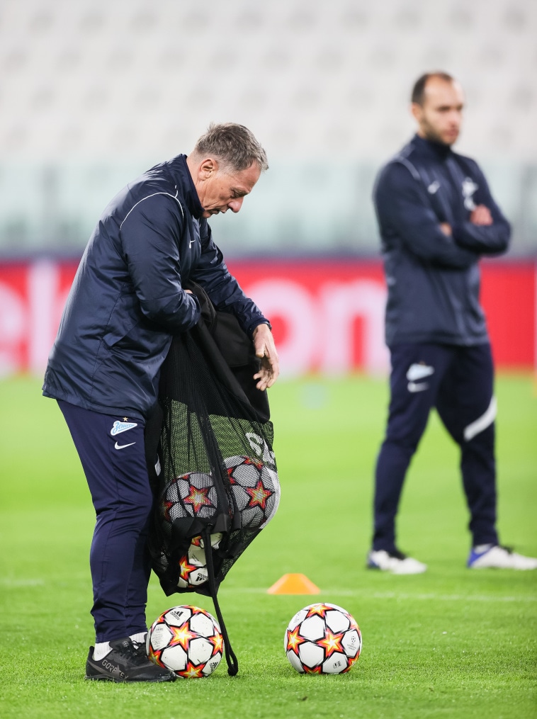 Открытая тренировка «Зенита» перед матчем с «Ювентусом»