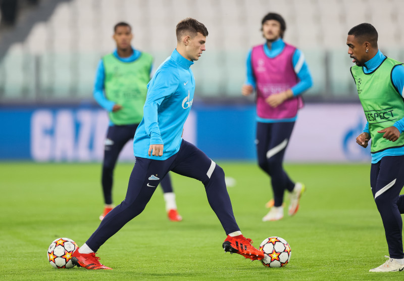 Открытая тренировка «Зенита» перед матчем с «Ювентусом»