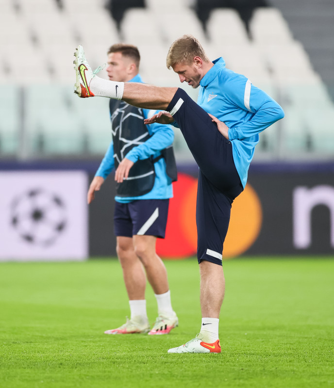 Открытая тренировка «Зенита» перед матчем с «Ювентусом»