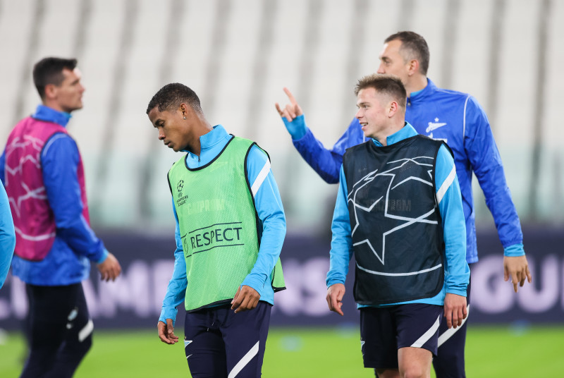 Открытая тренировка «Зенита» перед матчем с «Ювентусом»