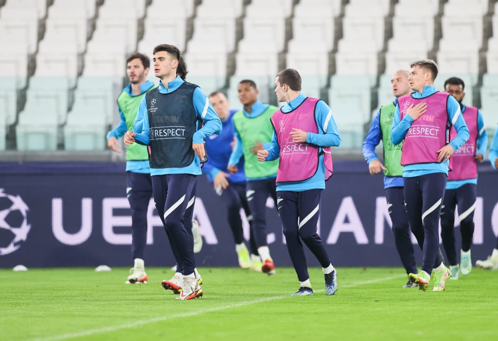 Открытая тренировка «Зенита» перед матчем с «Ювентусом»
