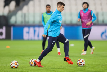 Открытая тренировка «Зенита» перед матчем с «Ювентусом»