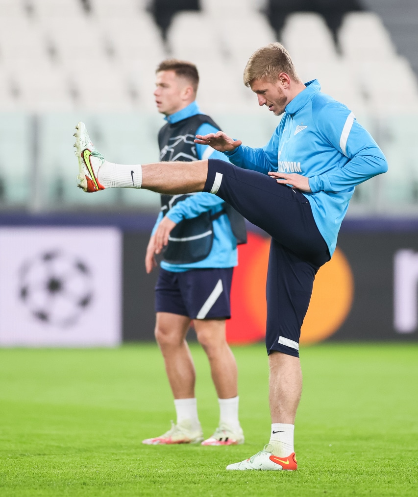 Открытая тренировка «Зенита» перед матчем с «Ювентусом»