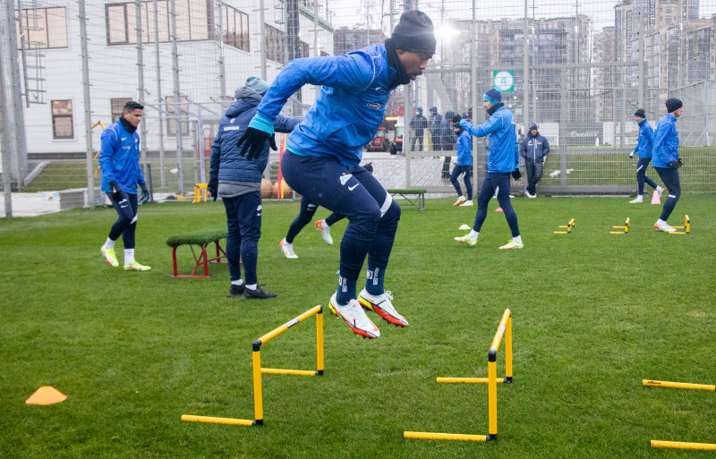 Тренировка «Зенита» перед матчем с ЦСКА