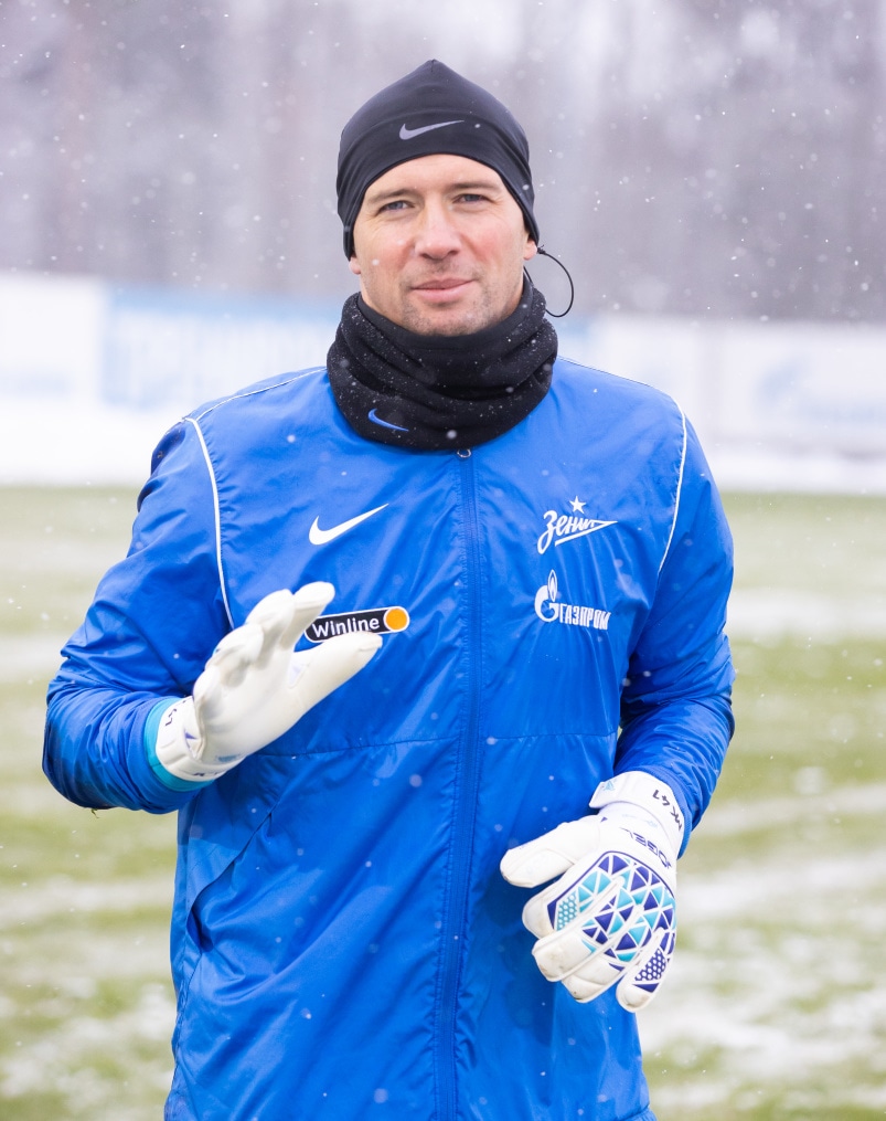 Тренировка «Зенита» перед матчем с «Ростовом»