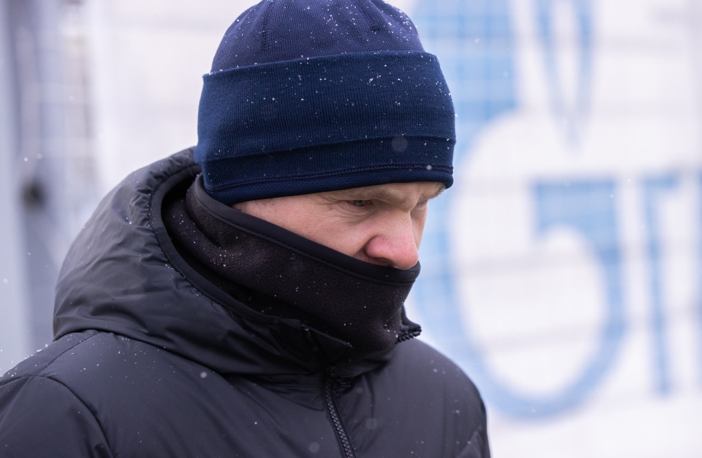 Тренировка «Зенита» перед матчем с «Ростовом»