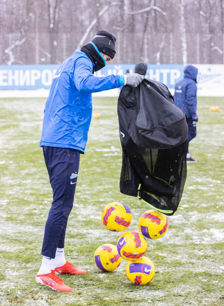 Тренировка «Зенита» перед матчем с «Ростовом»