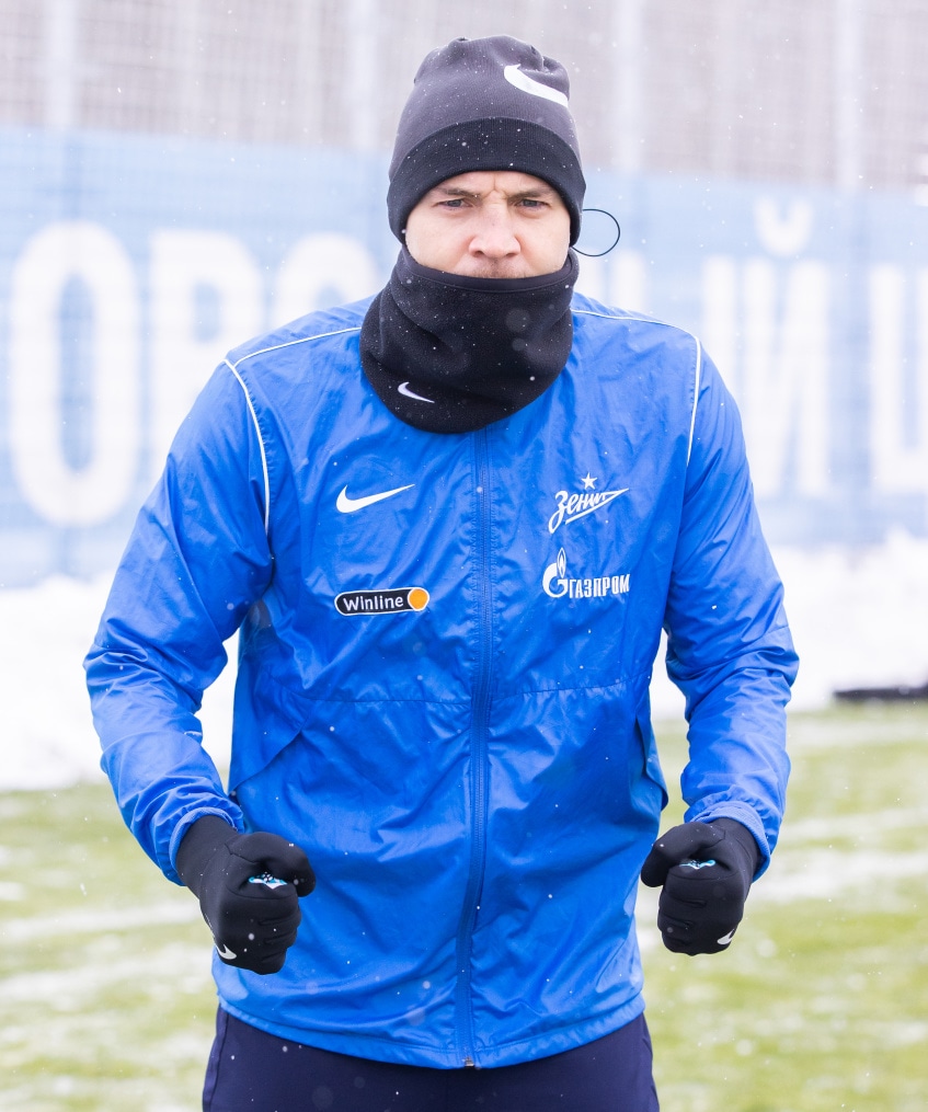 Тренировка «Зенита» перед матчем с «Ростовом»