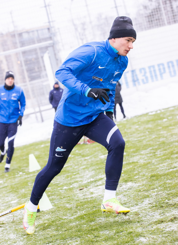 Тренировка «Зенита» перед матчем с «Ростовом»