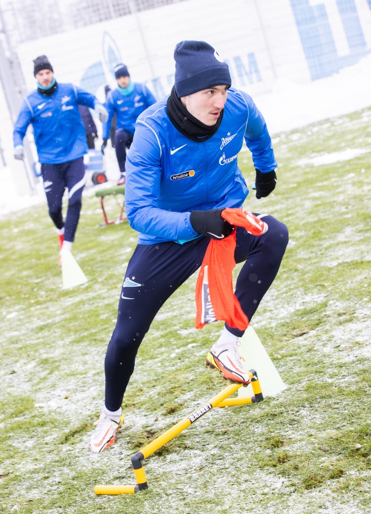 Тренировка «Зенита» перед матчем с «Ростовом»