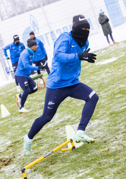 Тренировка «Зенита» перед матчем с «Ростовом»