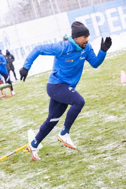 Тренировка «Зенита» перед матчем с «Ростовом»