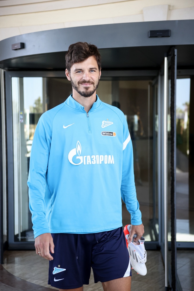 «Газпром» — тренировочные сборы в Португалии: 9 февраля, утренняя тренировка