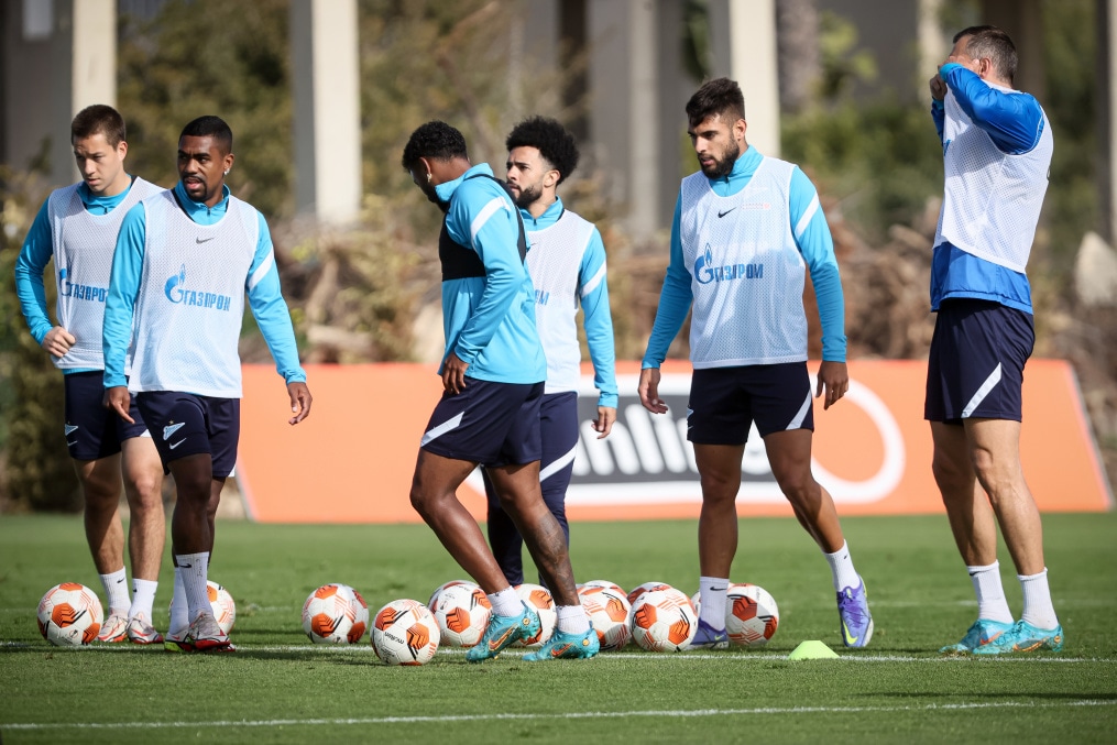 «Газпром» — тренировочные сборы в Португалии: 9 февраля, утренняя тренировка