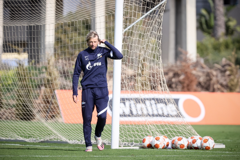 «Газпром» — тренировочные сборы в Португалии: 9 февраля, утренняя тренировка