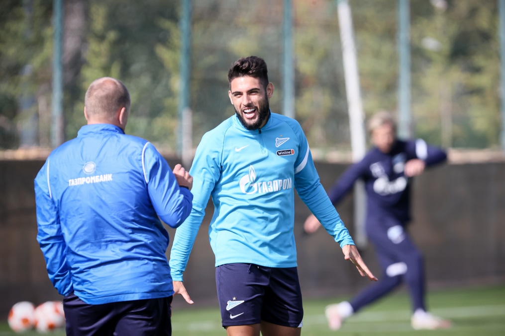 «Газпром» — тренировочные сборы в Португалии: 9 февраля, утренняя тренировка