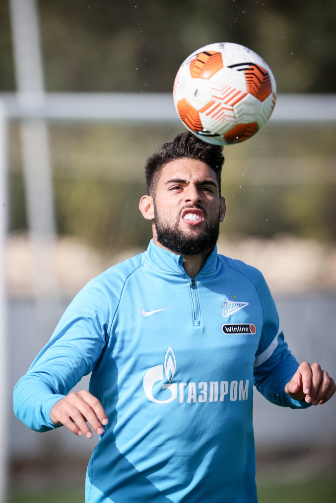 «Газпром» — тренировочные сборы в Португалии: 9 февраля, утренняя тренировка