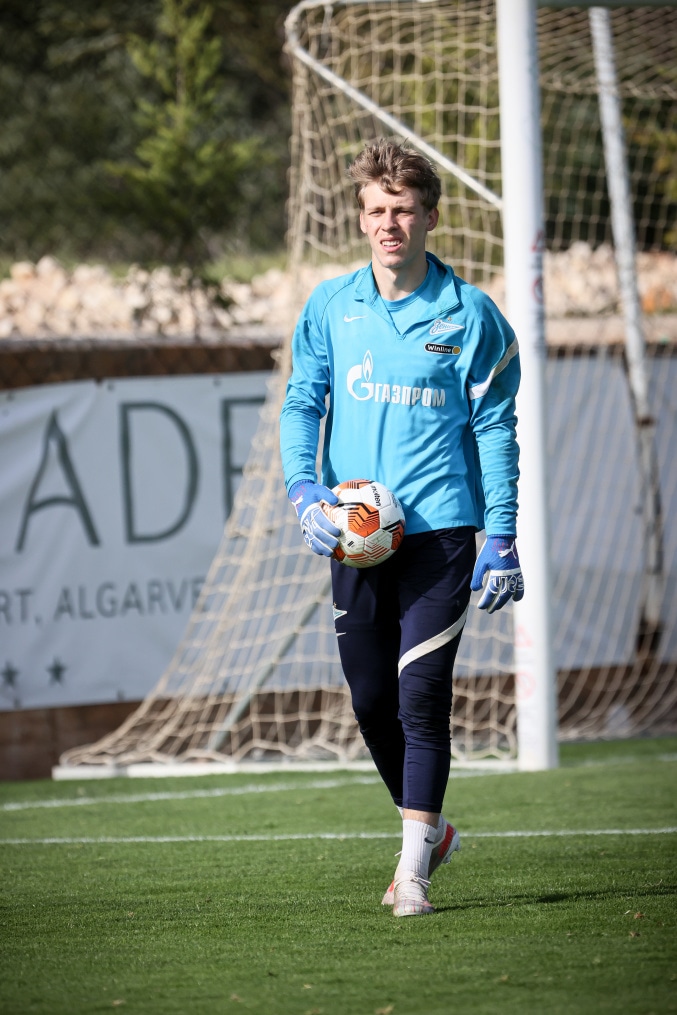 «Газпром» — тренировочные сборы в Португалии: 9 февраля, утренняя тренировка
