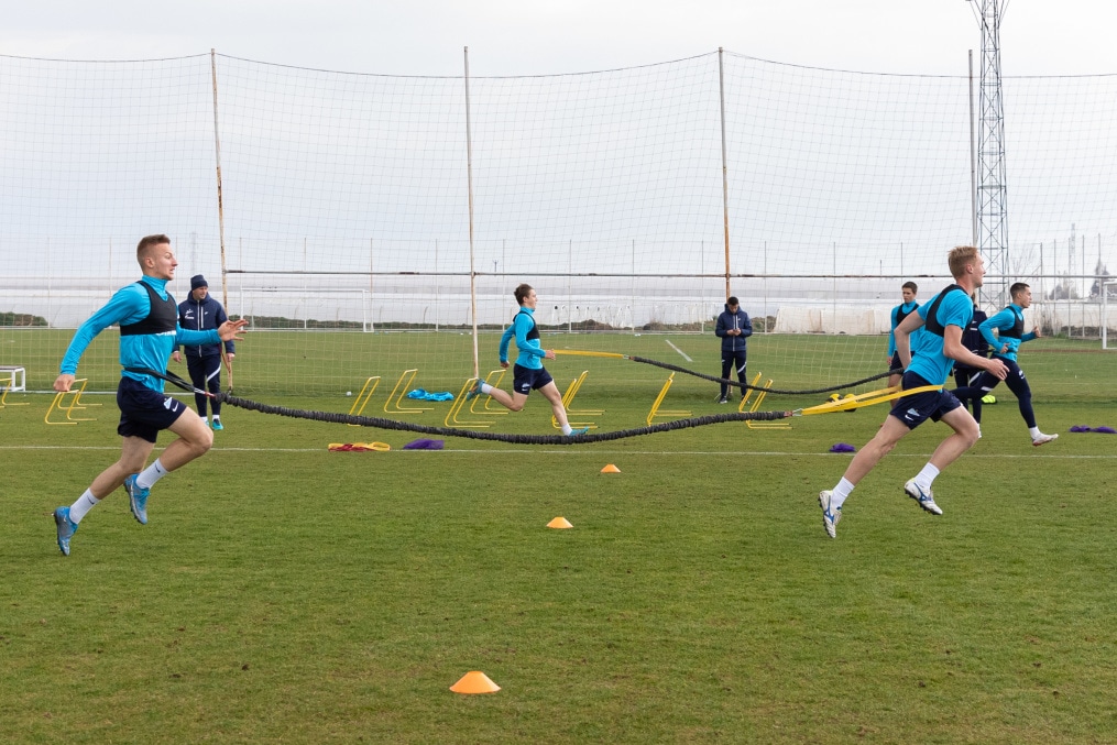 «Газпром»-тренировочные сборы «Зенита»-м в Турции: 27 февраля, утренняя тренировка