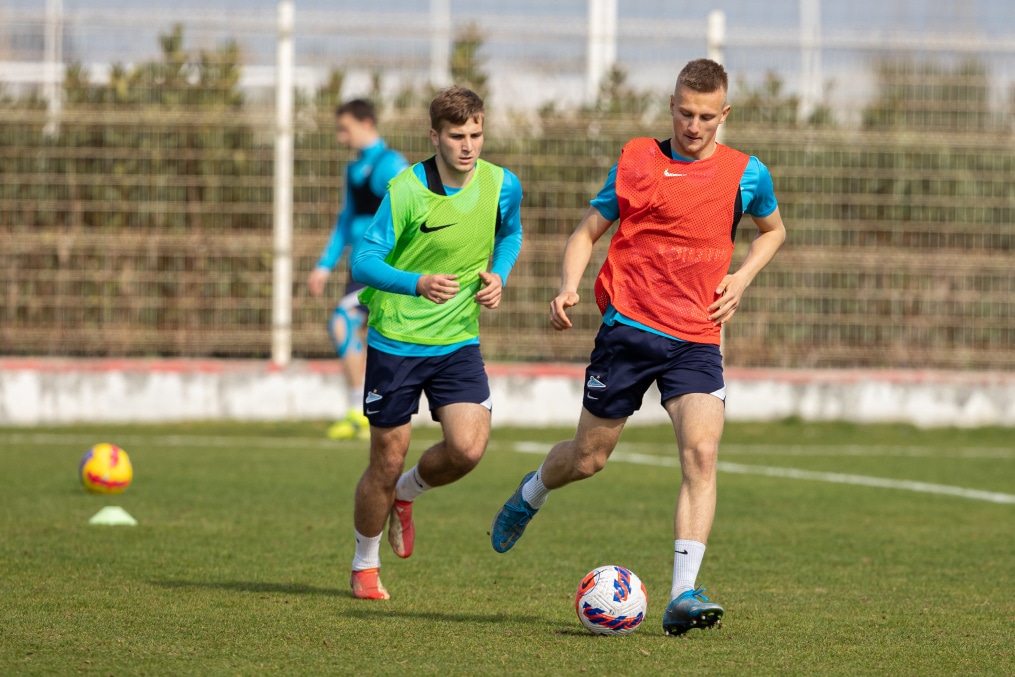 «Газпром»-тренировочные сборы «Зенита»-м в Турции: 27 февраля, утренняя тренировка