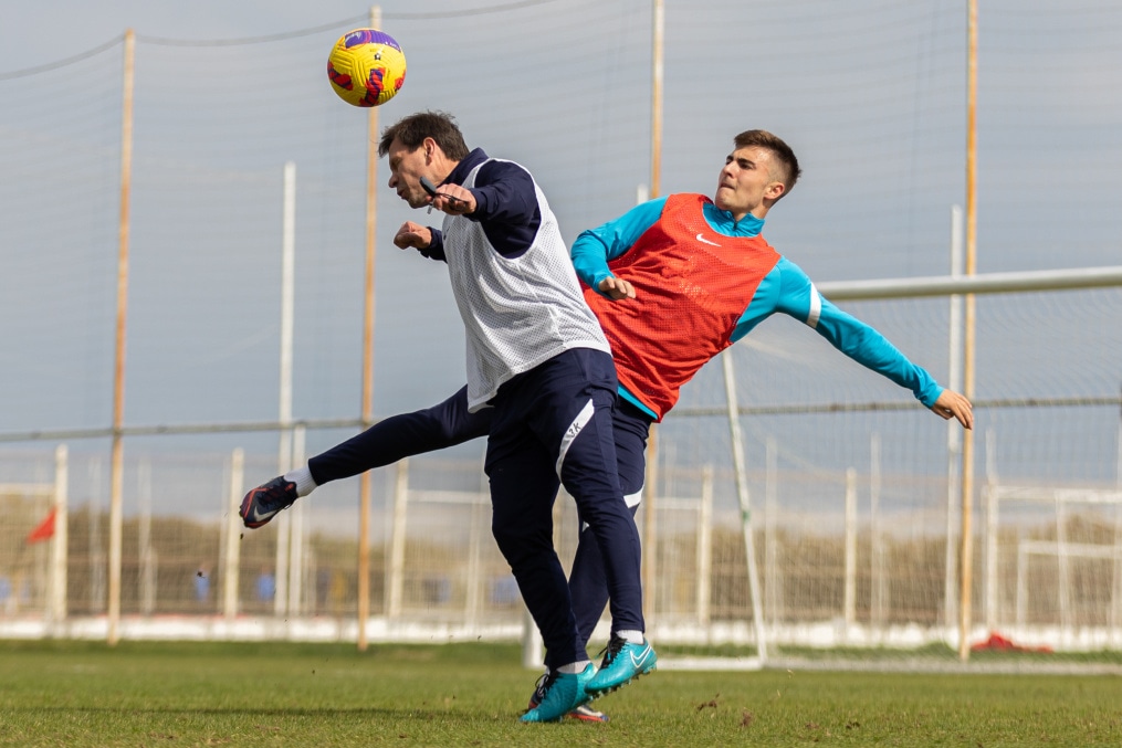 «Газпром»-тренировочные сборы «Зенита»-м в Турции: 27 февраля, утренняя тренировка