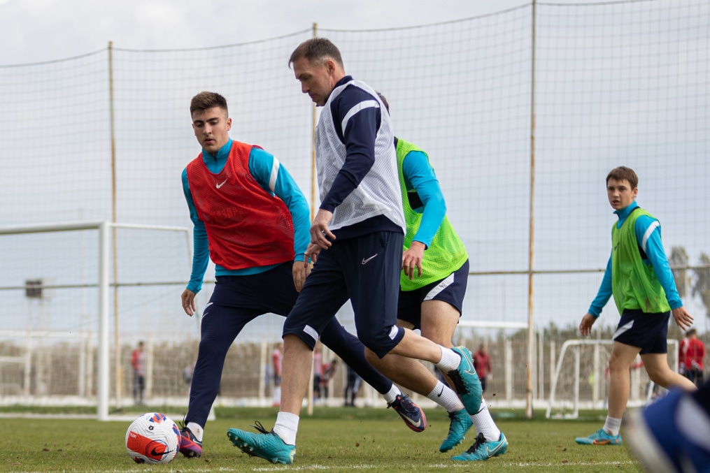 «Газпром»-тренировочные сборы «Зенита»-м в Турции: 27 февраля, утренняя тренировка