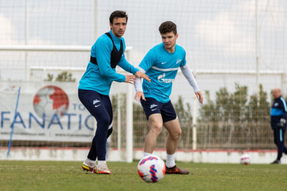 «Газпром»-тренировочные сборы «Зенита»-м в Турции: 27 февраля, утренняя тренировка