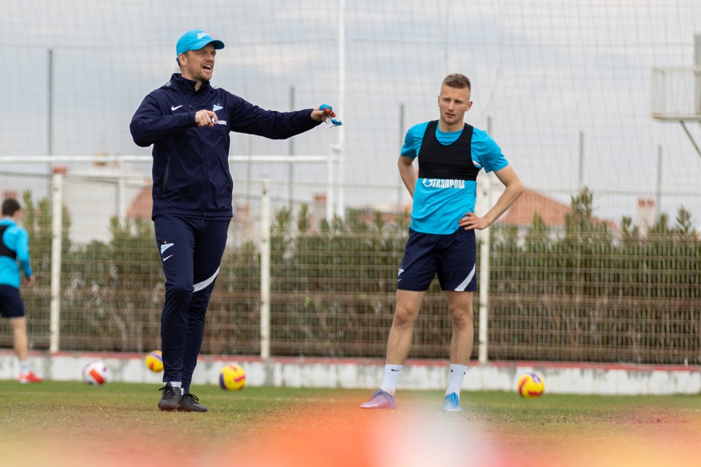 «Газпром»-тренировочные сборы «Зенита»-м в Турции: 27 февраля, утренняя тренировка