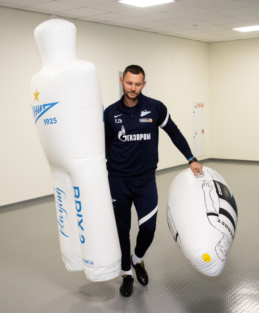 Открытая тренировка «Зенита» перед матчем с «Крыльями Советов»