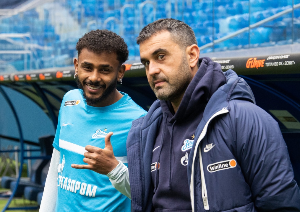 Открытая тренировка «Зенита» перед матчем с «Крыльями Советов»