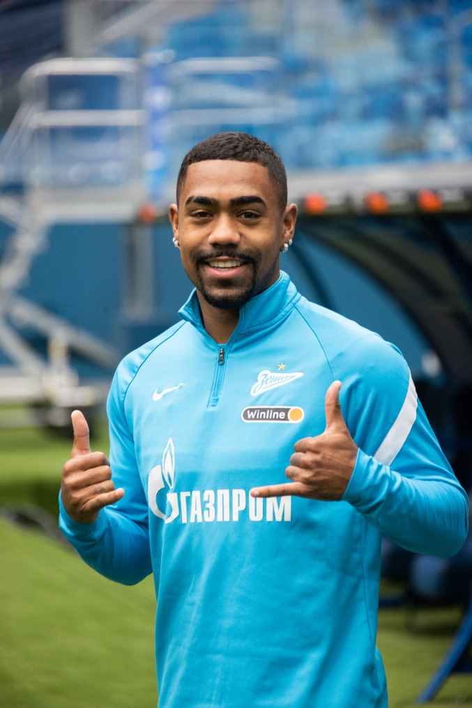 Открытая тренировка «Зенита» перед матчем с «Крыльями Советов»