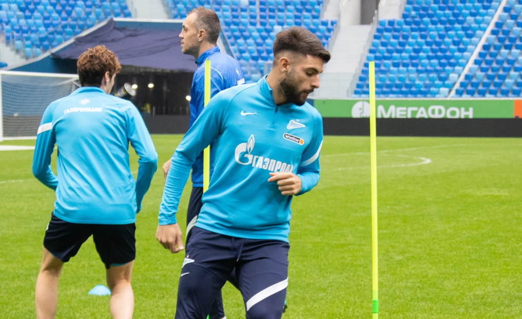 Открытая тренировка «Зенита» перед матчем с «Крыльями Советов»