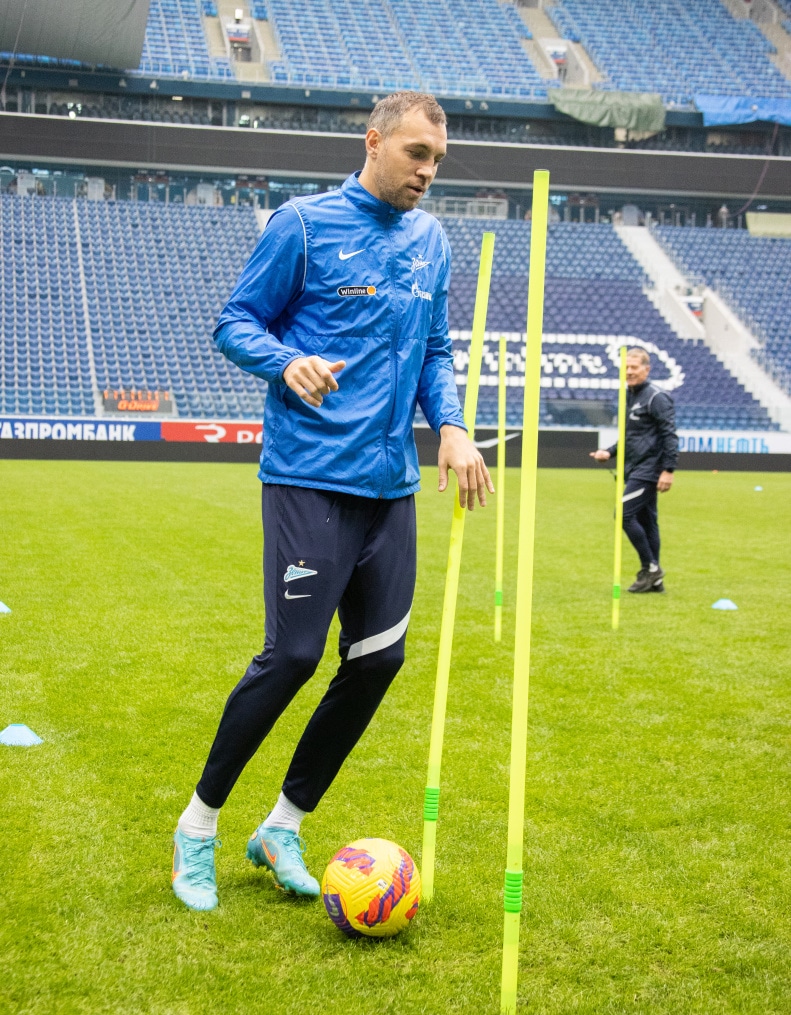 Открытая тренировка «Зенита» перед матчем с «Крыльями Советов»