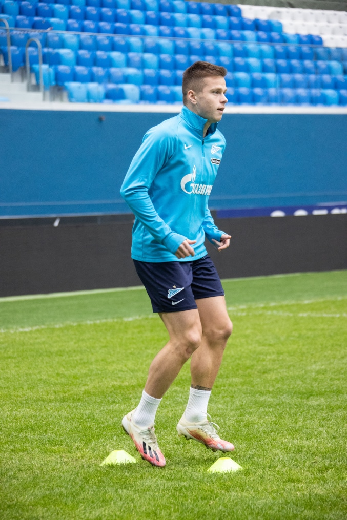 Открытая тренировка «Зенита» перед матчем с «Крыльями Советов»