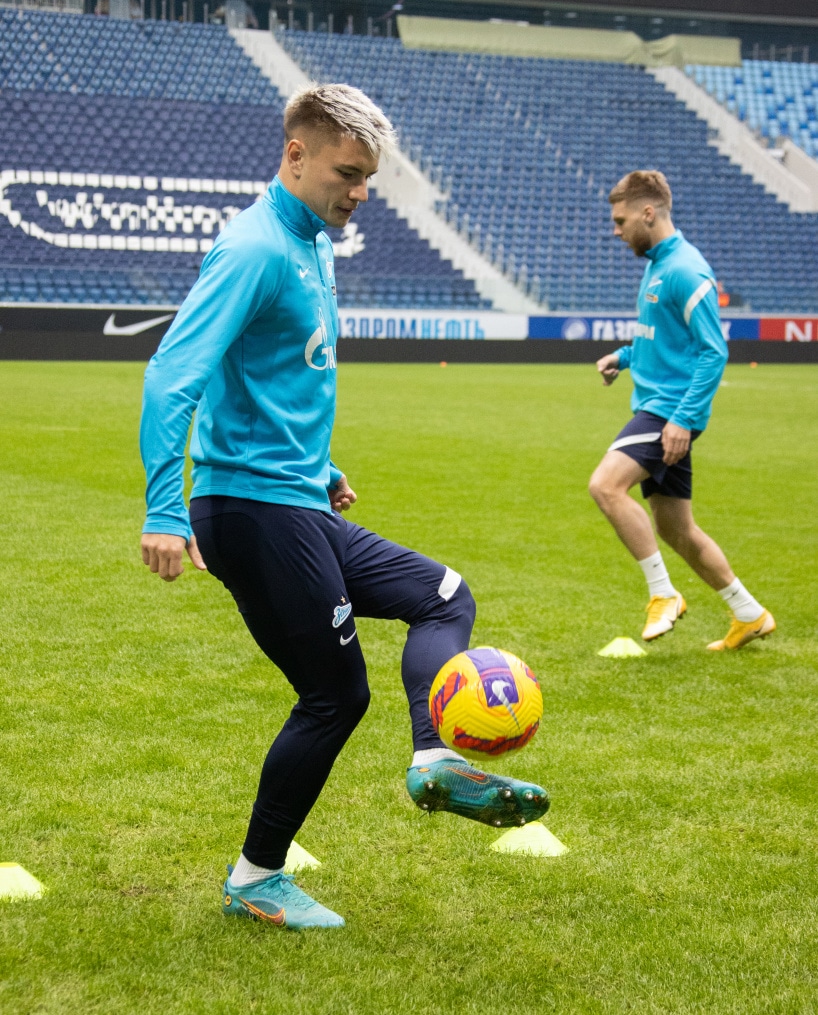 Открытая тренировка «Зенита» перед матчем с «Крыльями Советов»