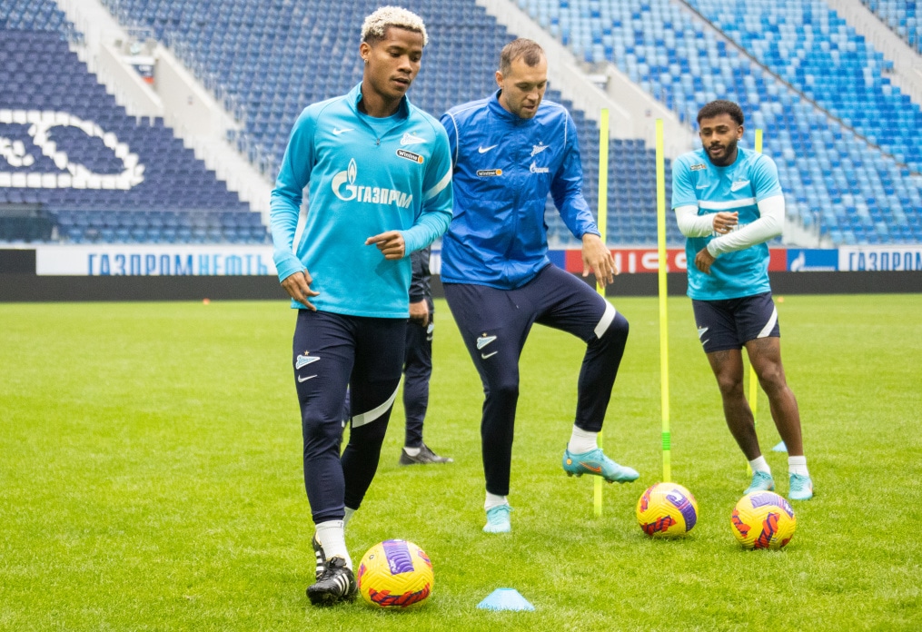 Открытая тренировка «Зенита» перед матчем с «Крыльями Советов»