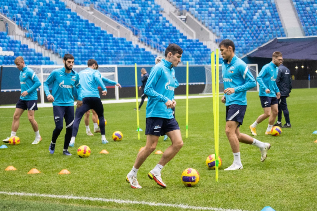 Открытая тренировка «Зенита» перед матчем с «Крыльями Советов»