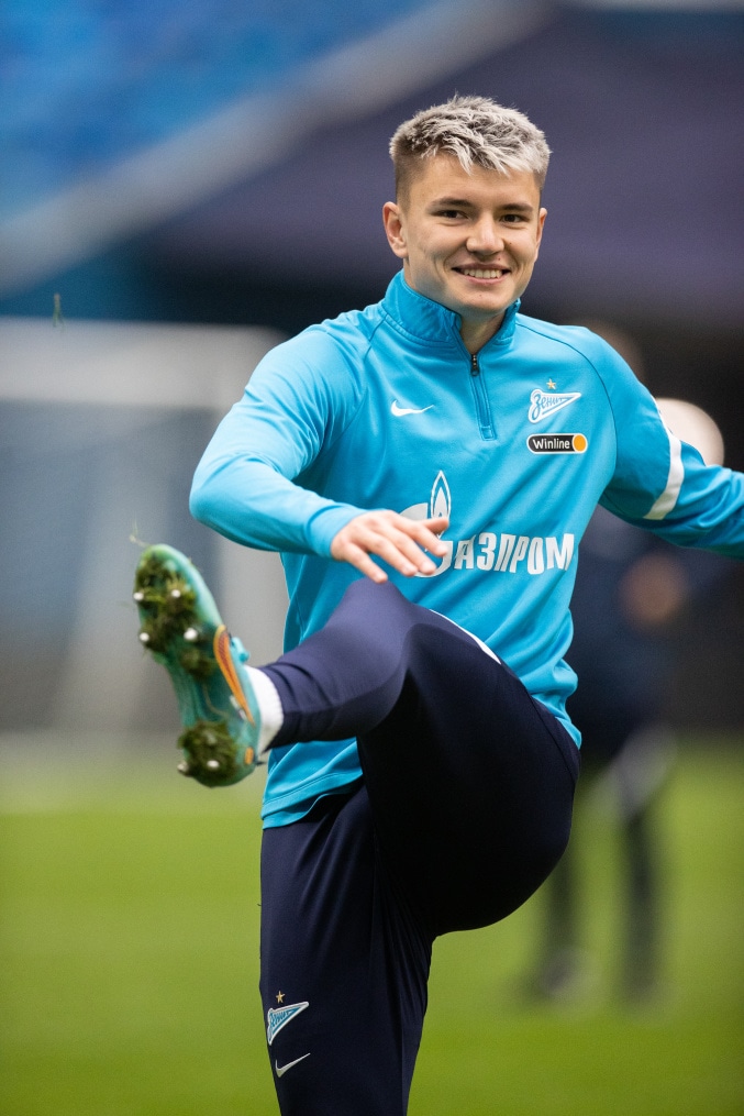 Открытая тренировка «Зенита» перед матчем с «Крыльями Советов»