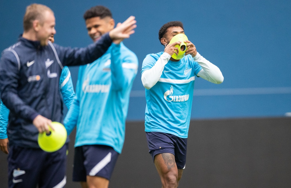 Открытая тренировка «Зенита» перед матчем с «Крыльями Советов»